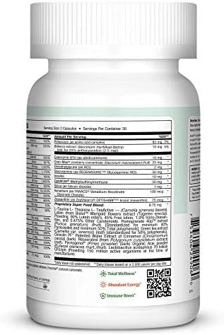 Womens Multivitamin 50 Plus – Daily Multivitamin for Women Over 50 with Vitamin B12, A, D, C, Zinc, Magnesium & More – Energy, Immune & Heart Support Womens Multi Vitamins - Non-GMO – 60 Capsules - TrustMedUSA