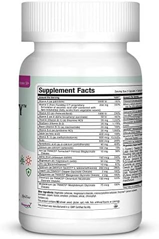 Womens Multivitamin 50 Plus – Daily Multivitamin for Women Over 50 with Vitamin B12, A, D, C, Zinc, Magnesium & More – Energy, Immune & Heart Support Womens Multi Vitamins - Non-GMO – 60 Capsules - TrustMedUSA