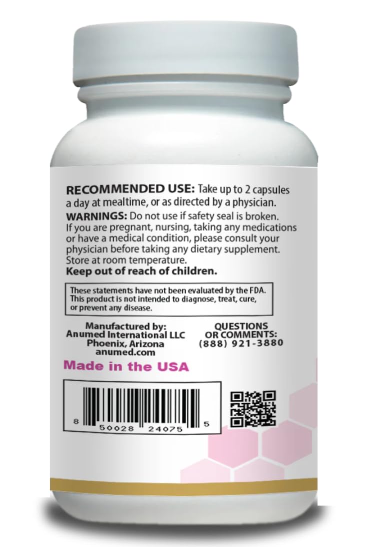 Women’s Multivitamin with Iron, Vitamin D3, Magnesium, B-Complex & Herbal Support – 60 Capsules – Energy, Hormone Balance, Heart Health – AnuMed - TrustMedUSA