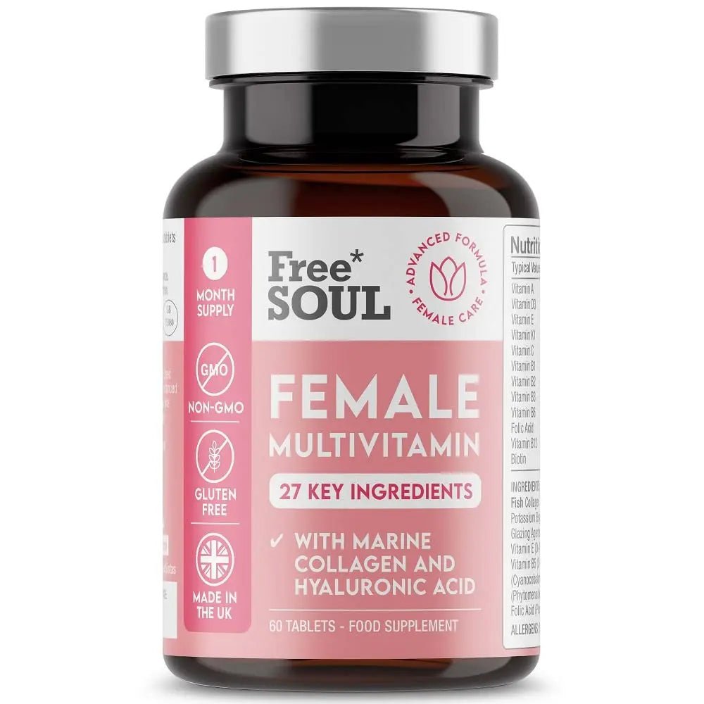 Women's Multivitamins and Minerals with Collagen & Hyaluronic Acid - 27 Essential - TrustMedUSA