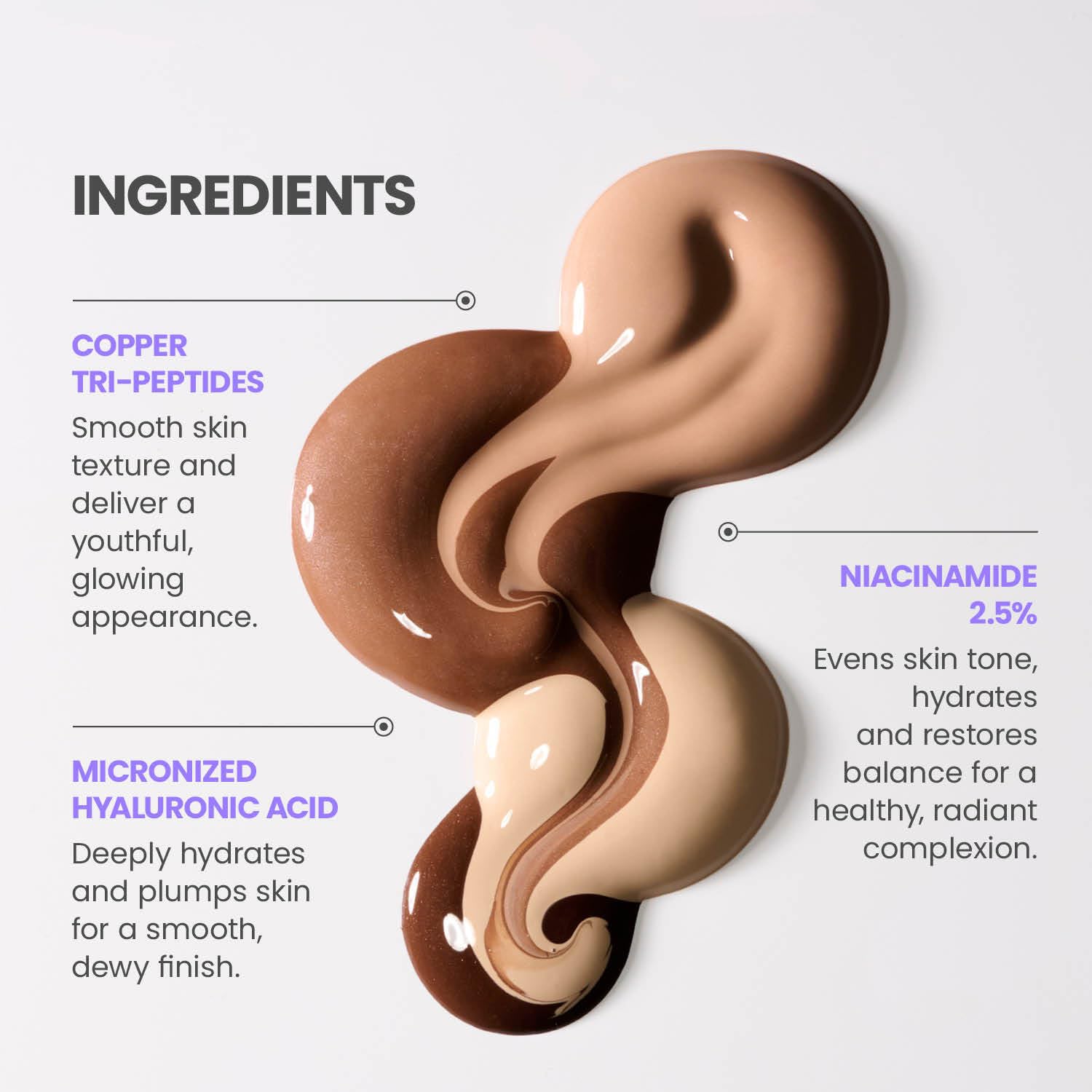 Wonderskin Hyper Bond All-Day Stay Serum Foundation – Waterproof, Transfer-Proof, 24HR Longwear Face Makeup with Niacinamide & Hyaluronic Acid – Lightweight, Natural Finish (Moonstone) - TrustMedUSA