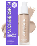 Wonderskin Hyper Bond All-Day Stay Serum Foundation – Waterproof, Transfer-Proof, 24HR Longwear Face Makeup with Niacinamide & Hyaluronic Acid – Lightweight, Natural Finish (Moonstone) - TrustMedUSA