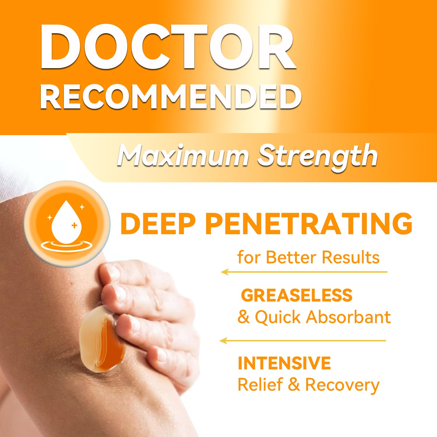 WONDROUSZ Bee Venom Joint Cream, Extra Strength Muscle & Bone Soothing Ointment, for Shoulder, Back, Neck, Hands, Feet, Leg, Knees, Ankle, Arthritis, Meniscus, for Adults, Seniors - TrustMedUSA