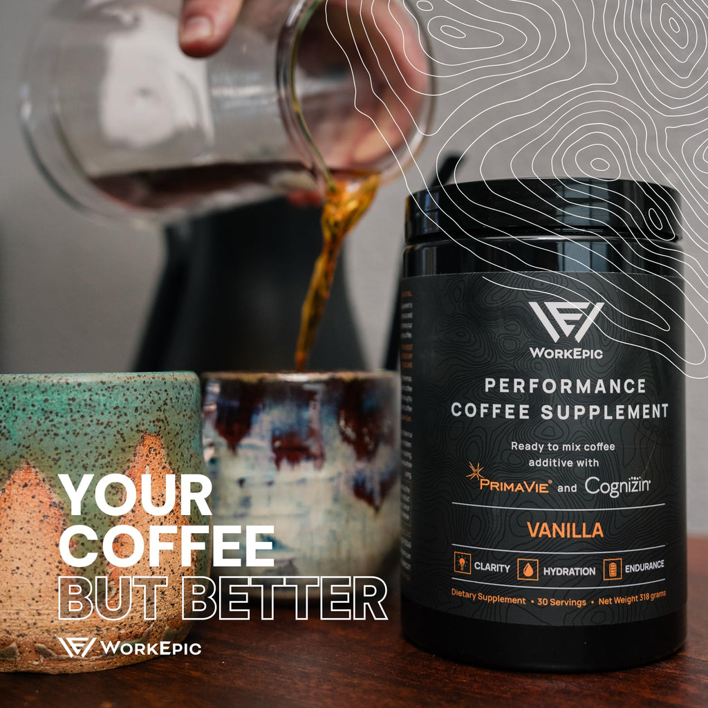 WorkEpic Performance Coffee Supplement - TrustMedUSA