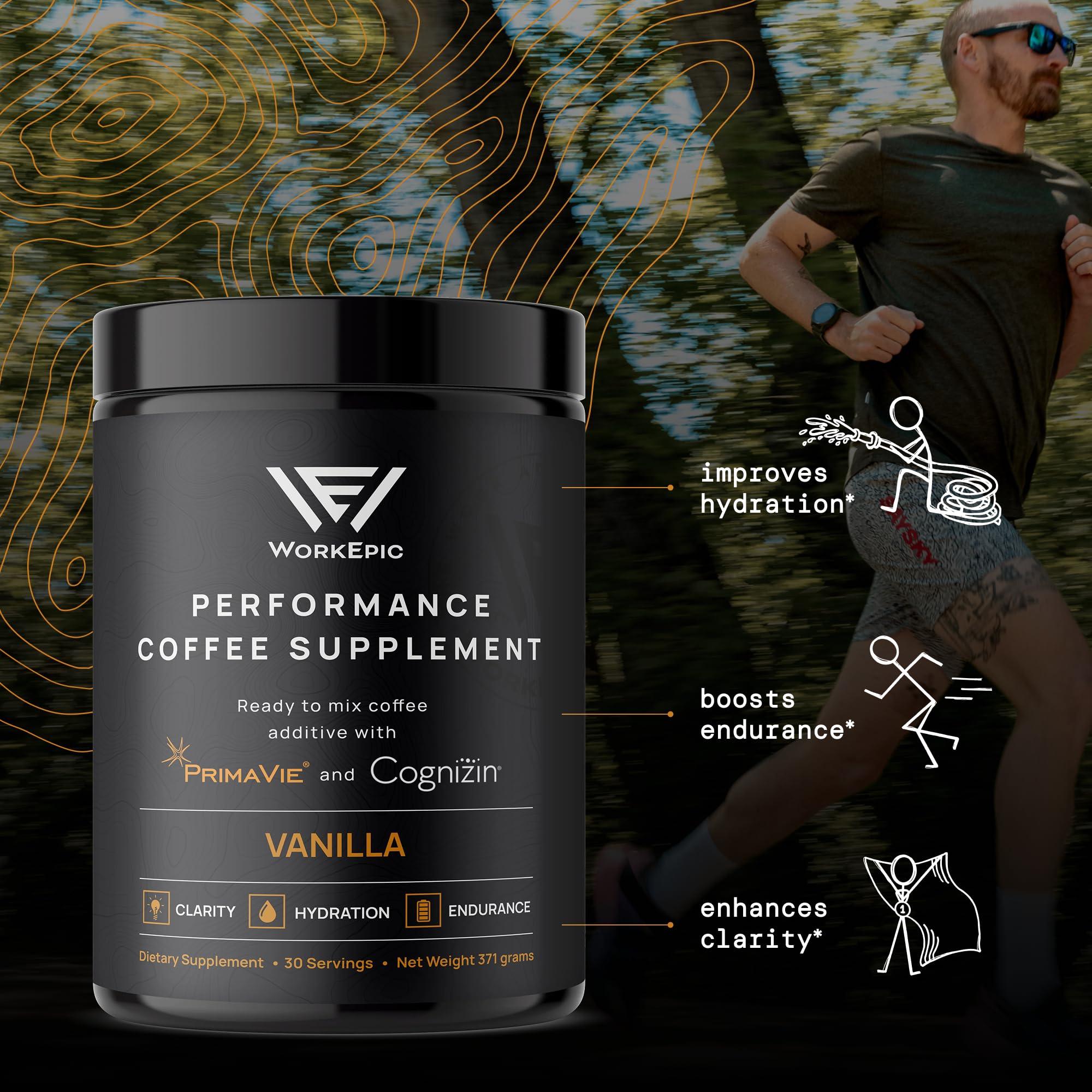 WorkEpic Performance Coffee Supplement - TrustMedUSA