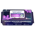 Wowday Flushable Hemorrhoid Wipes | Maximum Strength Witch Hazel Wipes | 56 Count Fragrance Free Adult Hemorrhoids Medicated Witch Hazels Wipe for Butt Hemorrhoidal Itch - TrustMedUSA