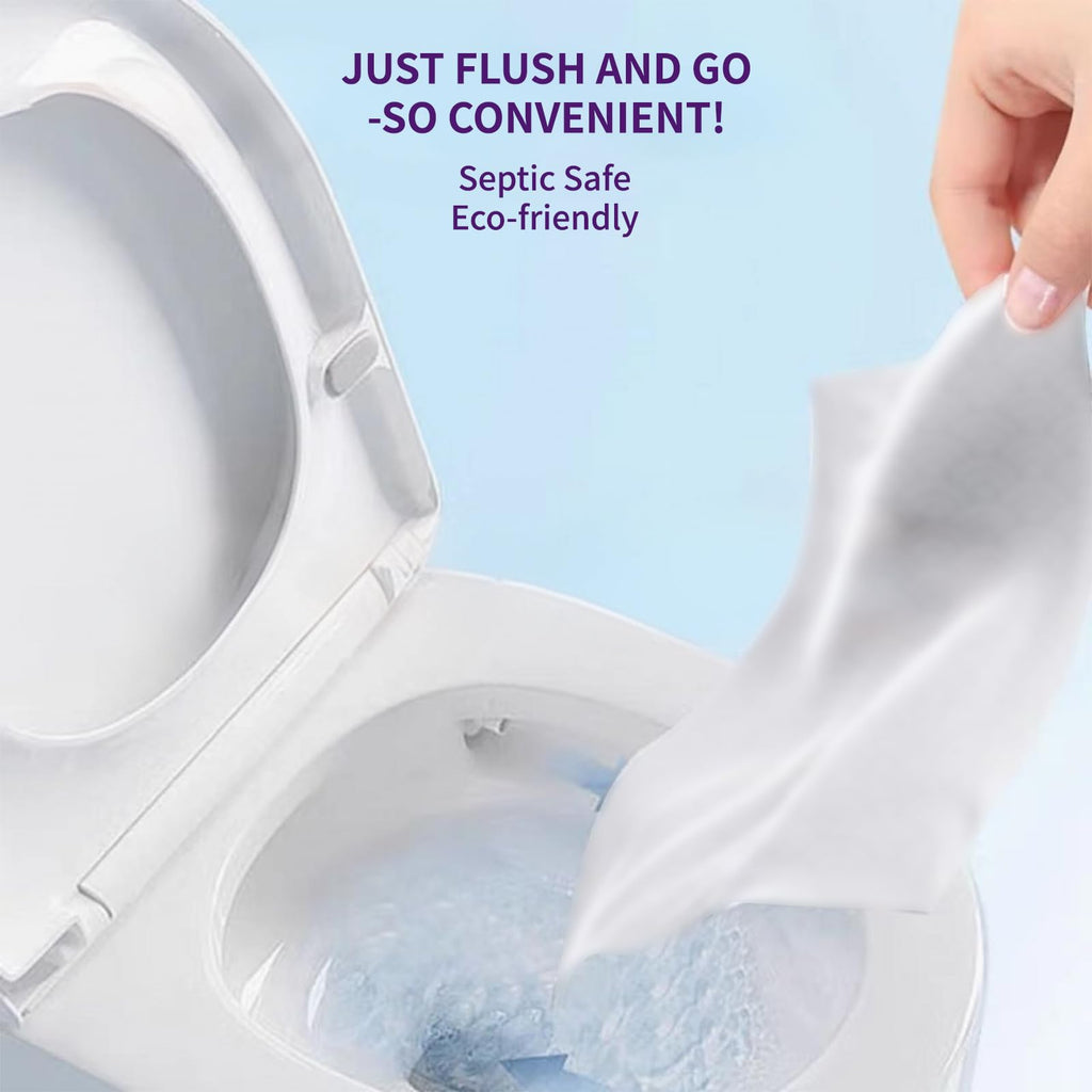 Wowday Flushable Hemorrhoid Wipes | Maximum Strength Witch Hazel Wipes | 56 Count Fragrance Free Adult Hemorrhoids Medicated Witch Hazels Wipe for Butt Hemorrhoidal Itch - TrustMedUSA