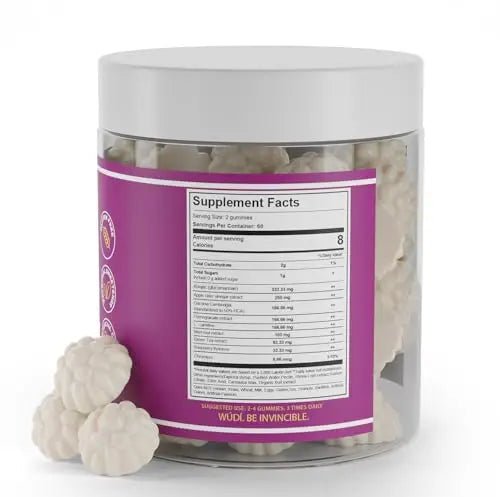 Wúdí Skinny Berry Gummy - Detox, Metabolism & Energy Booster, Plant Based Healthy - TrustMedUSA