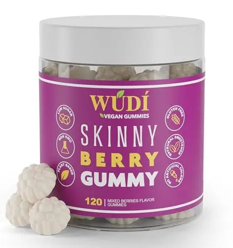 Wúdí Skinny Berry Gummy - Detox, Metabolism & Energy Booster, Plant Based Healthy - TrustMedUSA