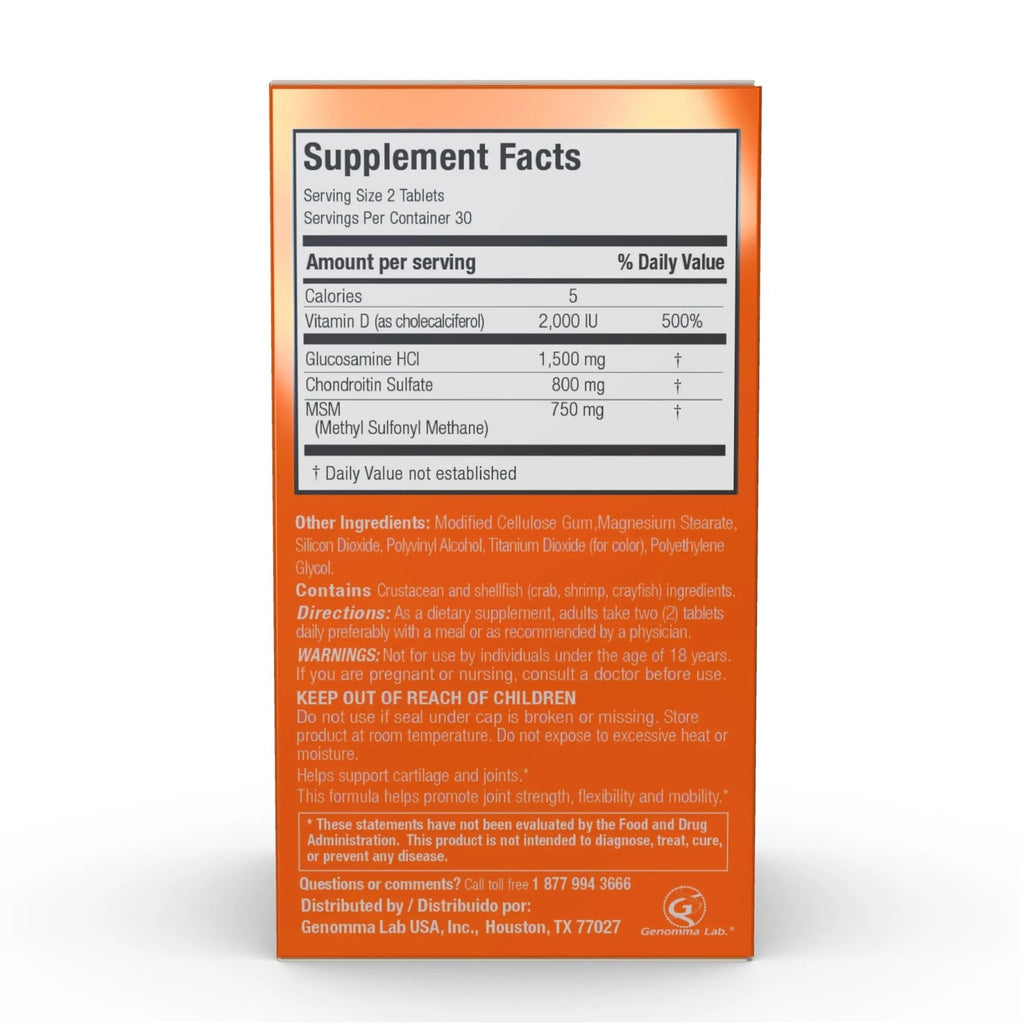 X Ray Dol Triple Action Joint Health Supplement, with 5X Vitamin D, Glucosamine 1500mg - TrustMedUSA