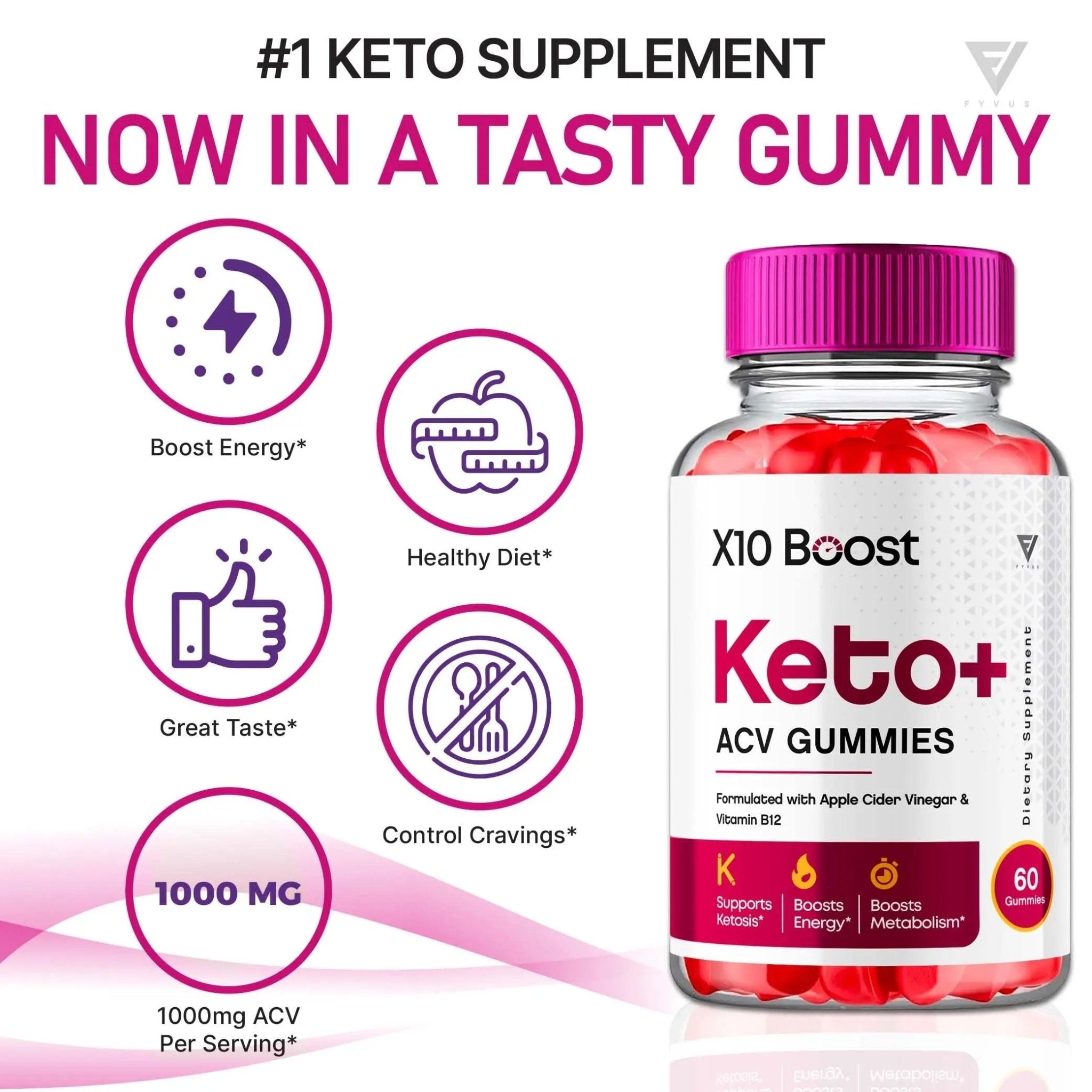 X10 Boost Keto ACV Gummies, X10 Keto Boost Gummies Advanced X10boost, X 10 Keto - TrustMedUSA