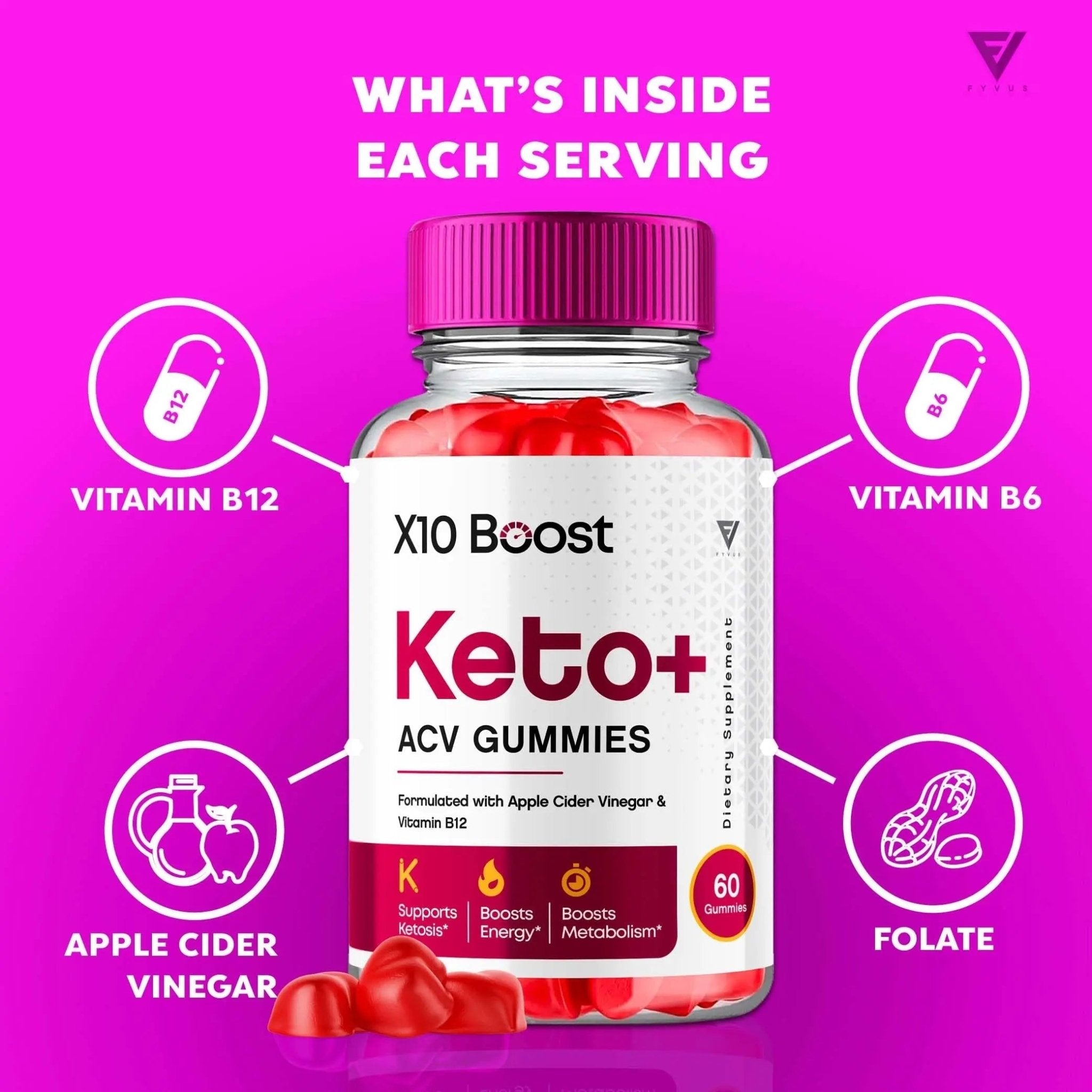 X10 Boost Keto ACV Gummies, X10 Keto Boost Gummies Advanced X10boost, X 10 Keto - TrustMedUSA