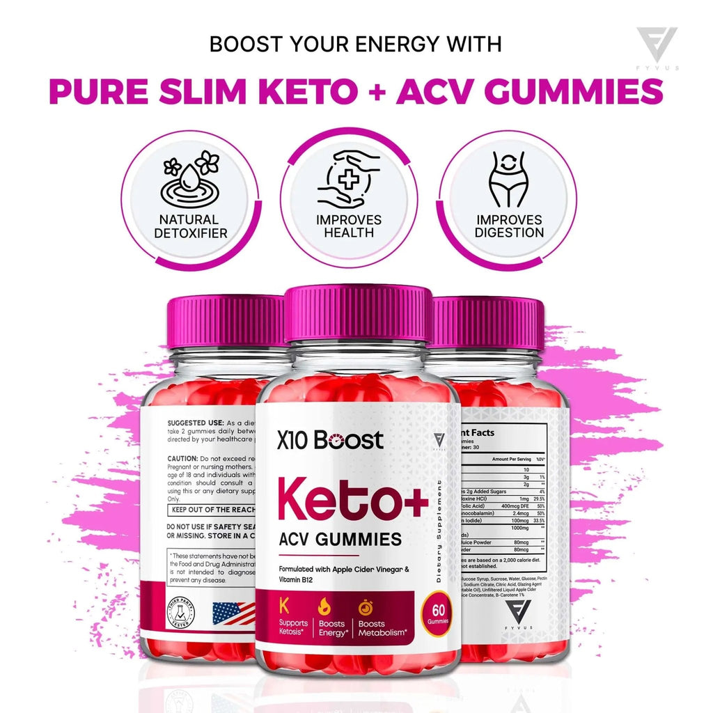 X10 Boost Keto ACV Gummies, X10 Keto Boost Gummies Advanced X10boost, X 10 Keto - TrustMedUSA