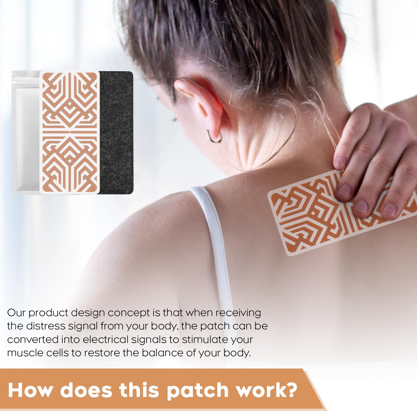 XAYIUIYAX Menthol Pain Patches, Cooling Pain Relief for Sore Muscle Relief - Includes 3 Adhesives, 1 Patch & 1 Carry Case - Relief Back, Shoulder & More - 3.03" × 6.30" - 0327 - TrustMedUSA