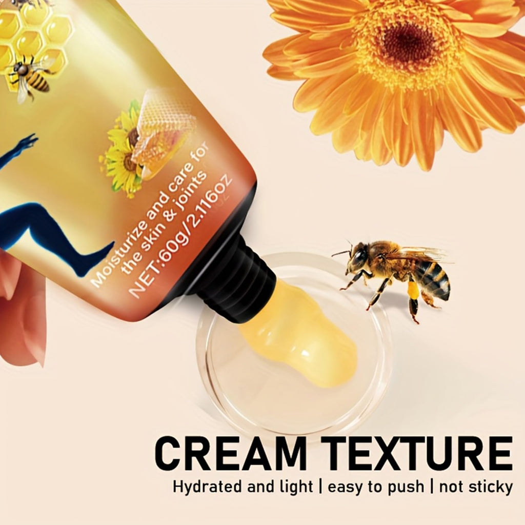 xiaoks 2PACK Bee Venom Joint Cream, 60g - Natural Bee Venom Infused Formula for Intensive Joint Support, Deep Skin Moisturization, Daily Care to Nourish Skin and Promote Joint Comfort (2) - TrustMedUSA