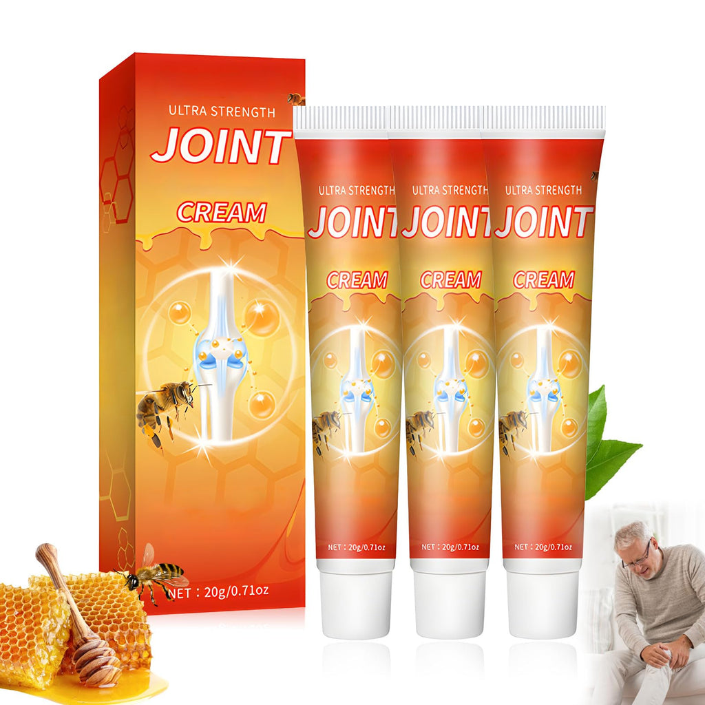 XiuFa 3PCS Joint Cream, Bee Venom Joint Repair Cream, for Back, Neck, Feet, Shoulder - TrustMedUSA