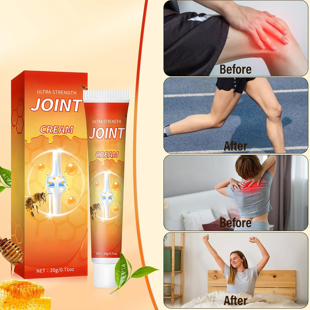 XiuFa 3PCS Joint Cream, Bee Venom Joint Repair Cream, for Back, Neck, Feet, Shoulder - TrustMedUSA