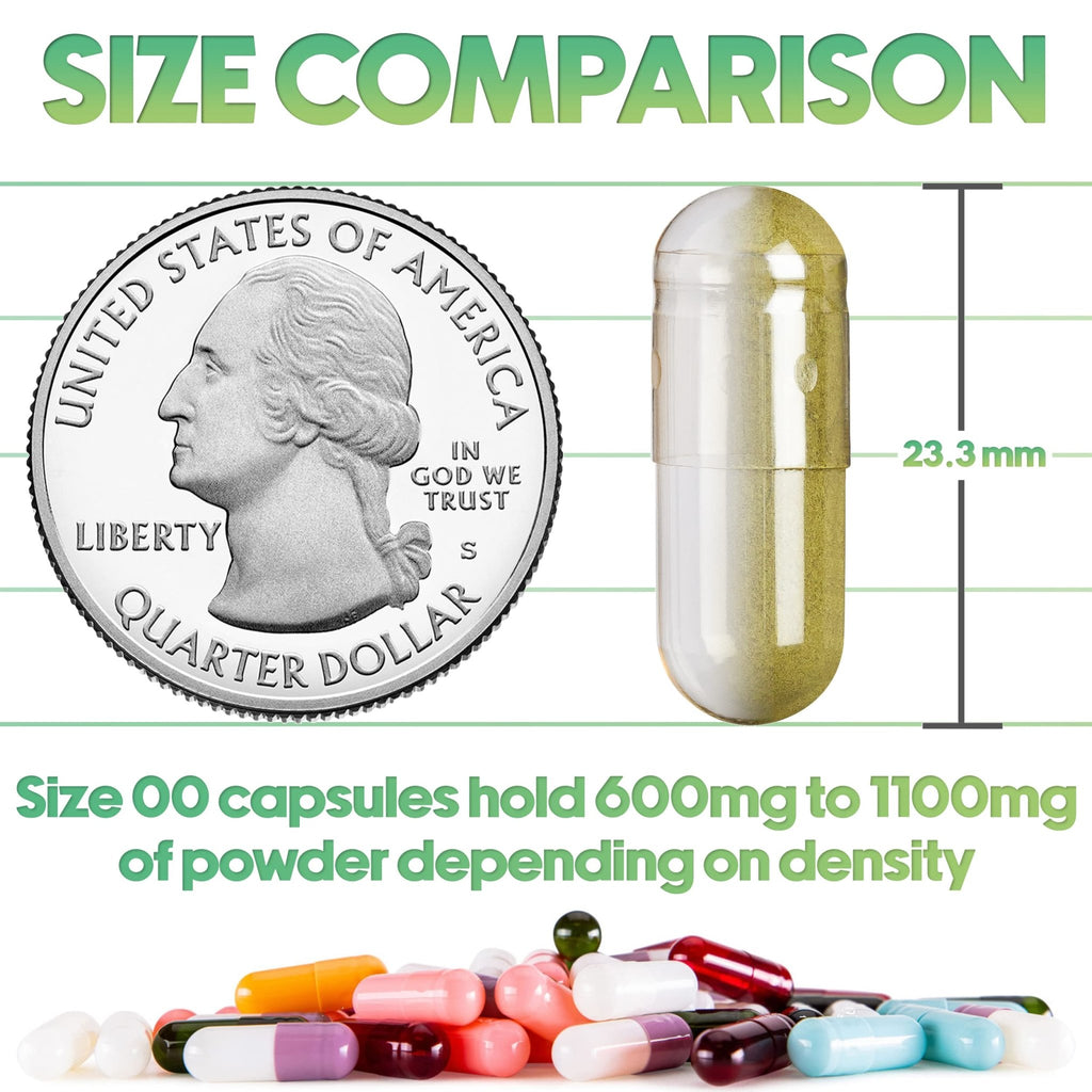 XPRS Nutra Size 00 Empty Capsules - 100 Count Empty Vegan Capsules - Vegetarian Empty Pills - DIY Vegetable Capsule Filling- Veggie Pill Caps (Lavender/White) - TrustMedUSA