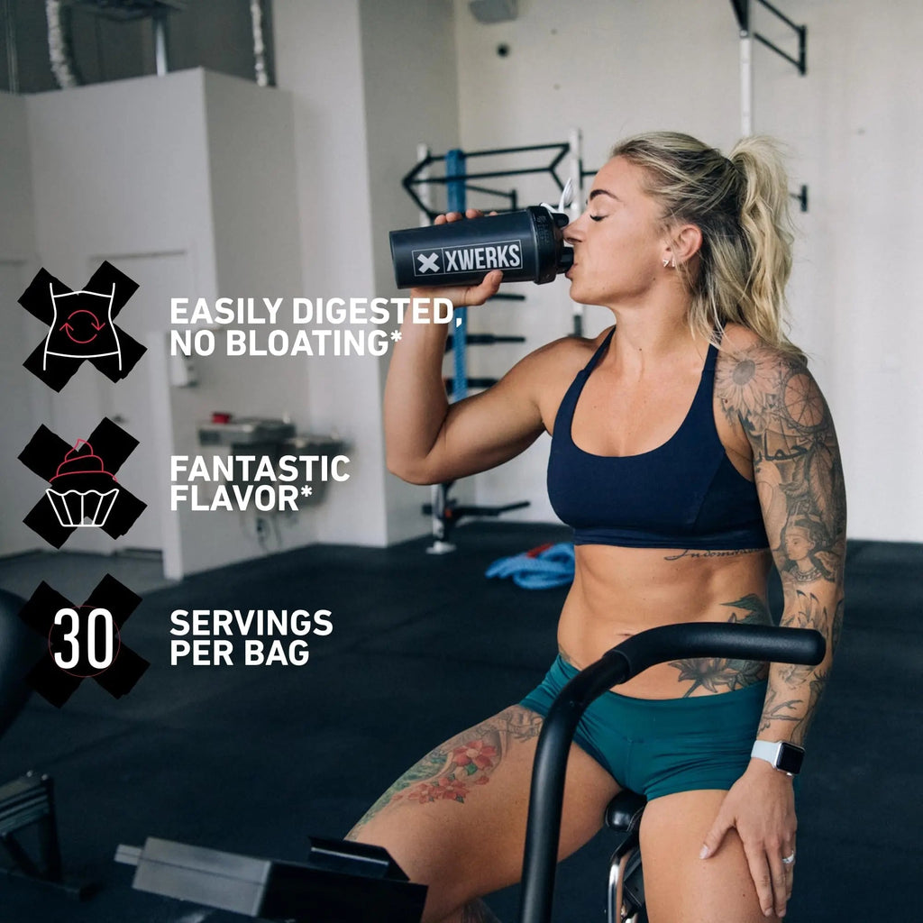 Xwerks Grow 100% New Zealand Grass-Fed Whey Protein - 25g of Pure Isolate Protein - TrustMedUSA