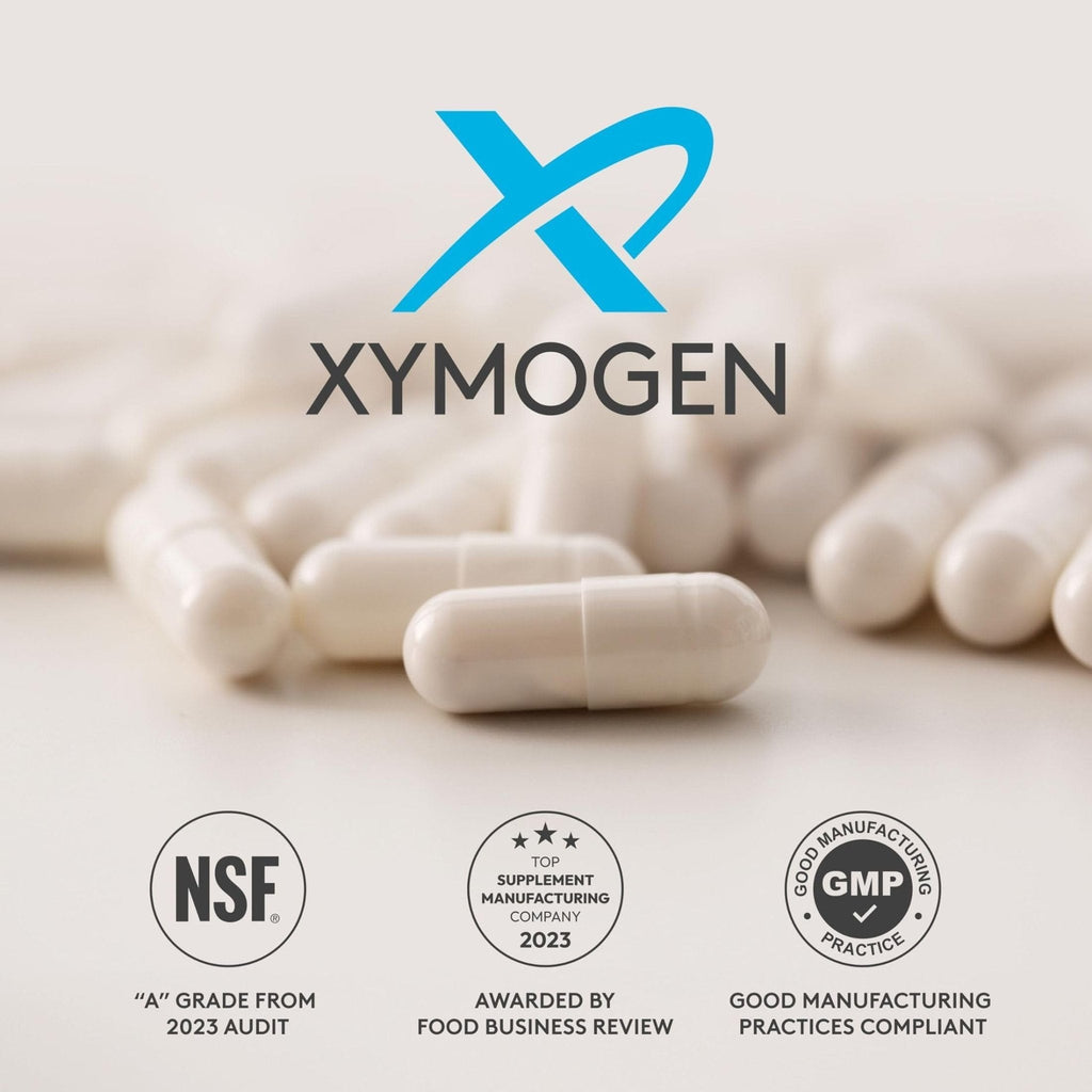 XYMOGEN K2-D3 Max - Vitamin D3 K2 Supplement for Bone & Immune Support* - High-Strength K2 MK-7 - Non-GMO, Gluten-Free, Vegetarian - 60 Capsules - Maple Wellness Supplements