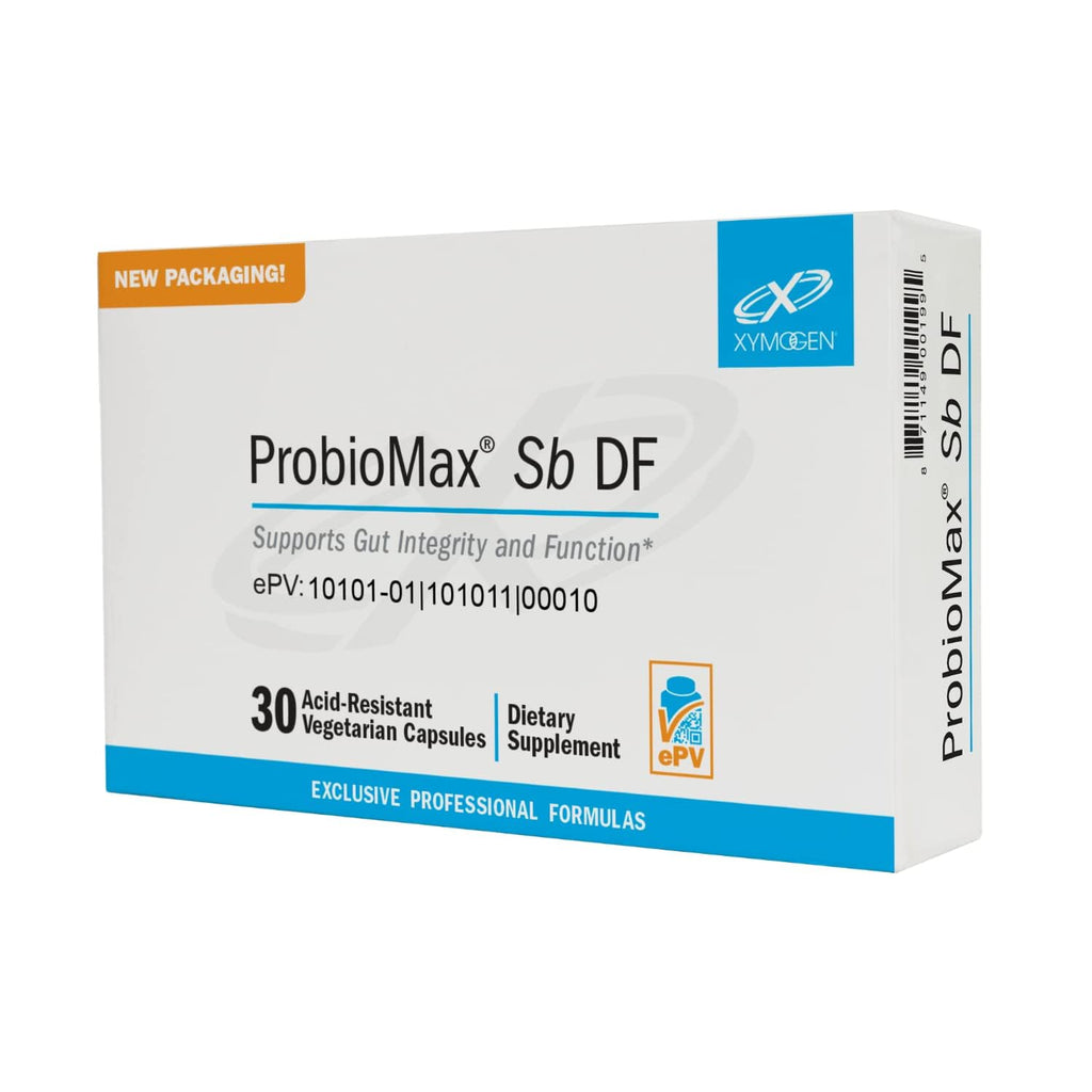 XYMOGEN ProbioMax Sb 35B - 35 Billion CFU Probiotic Supplement for Digestive Health Support* - Saccharomyces Boulardii - Vegetarian, Non-GMO & Gluten-Free - 30 Capsules - TrustMedUSA