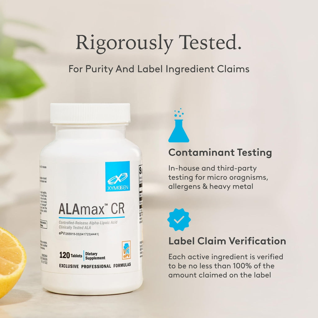 XYMOGEN Saloxicin - Antioxidant Support Supplement - Grape Seed Extract, Pomegranate Fruit & Cranberry Supplement - White Willow Bark & Boswellia Extract - 120 Capsules - TrustMedUSA