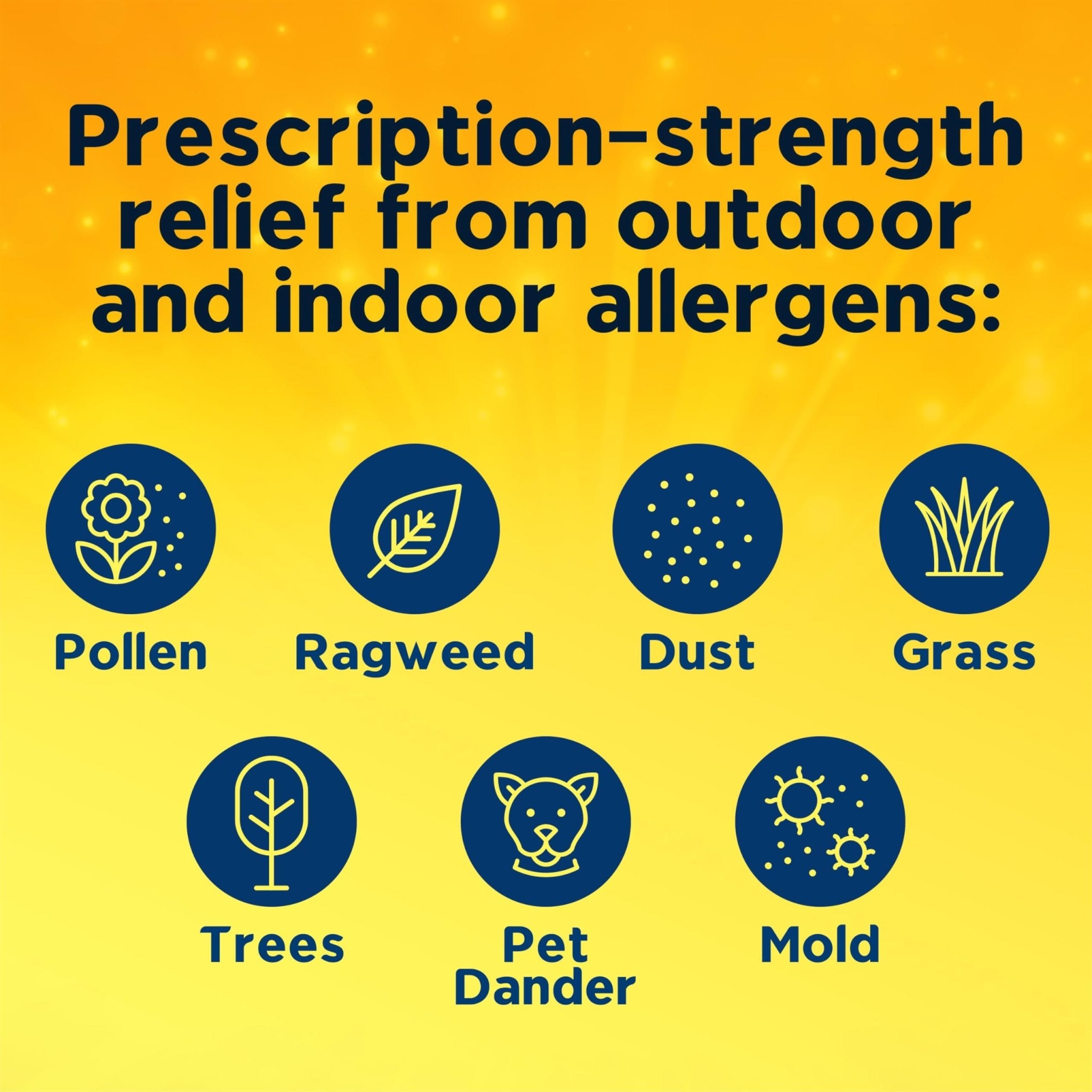Xyzal 24 Hour Allergy Relief Medicine, Original Prescription Strength Antihistamine, Levocetirizine Dihydrochloride Tablets, 5 mg, 90 Count - Maple Wellness Supplements