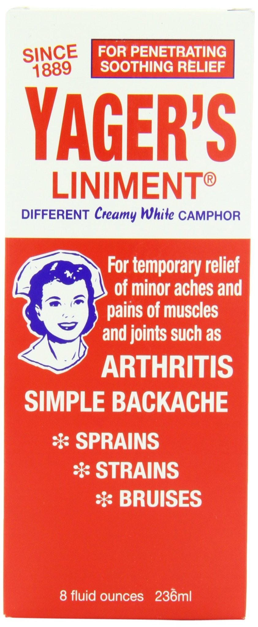 Yager's Pain Relieving Liniment, 8 Ounces - TrustMedUSA