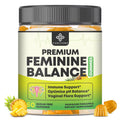 YANLUOBO Feminine Balance Probiotic Gummies - Women's Vaginal Health Support | PH Balance & Odor, Flora, Immune Support | Probiotics for Women, Vegan Pineapple Flavor, 60 Count - TrustMedUSA