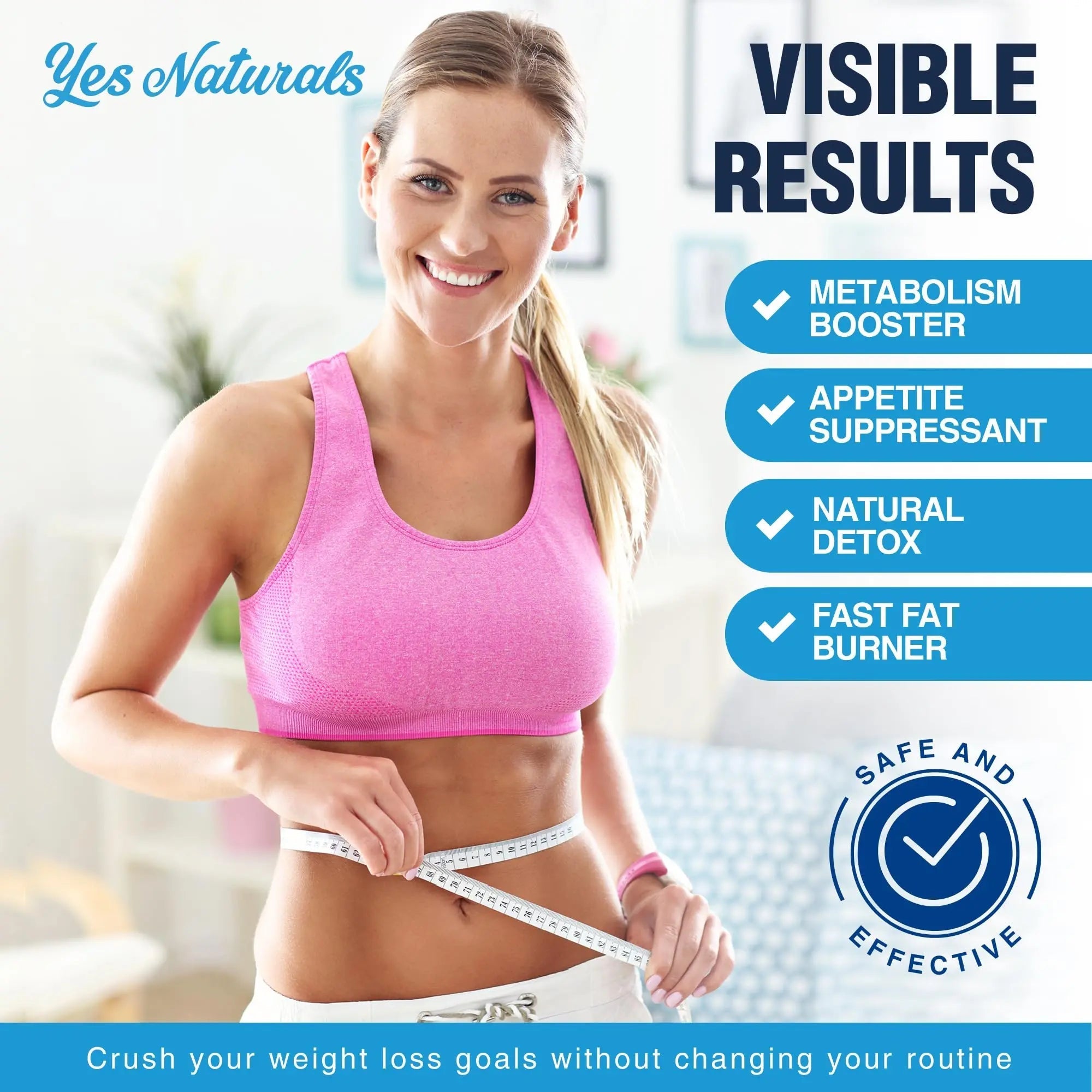 YES NATURALS! Weight Loss Drops - Natural Metabolism Booster & Appetite Suppressant - TrustMedUSA
