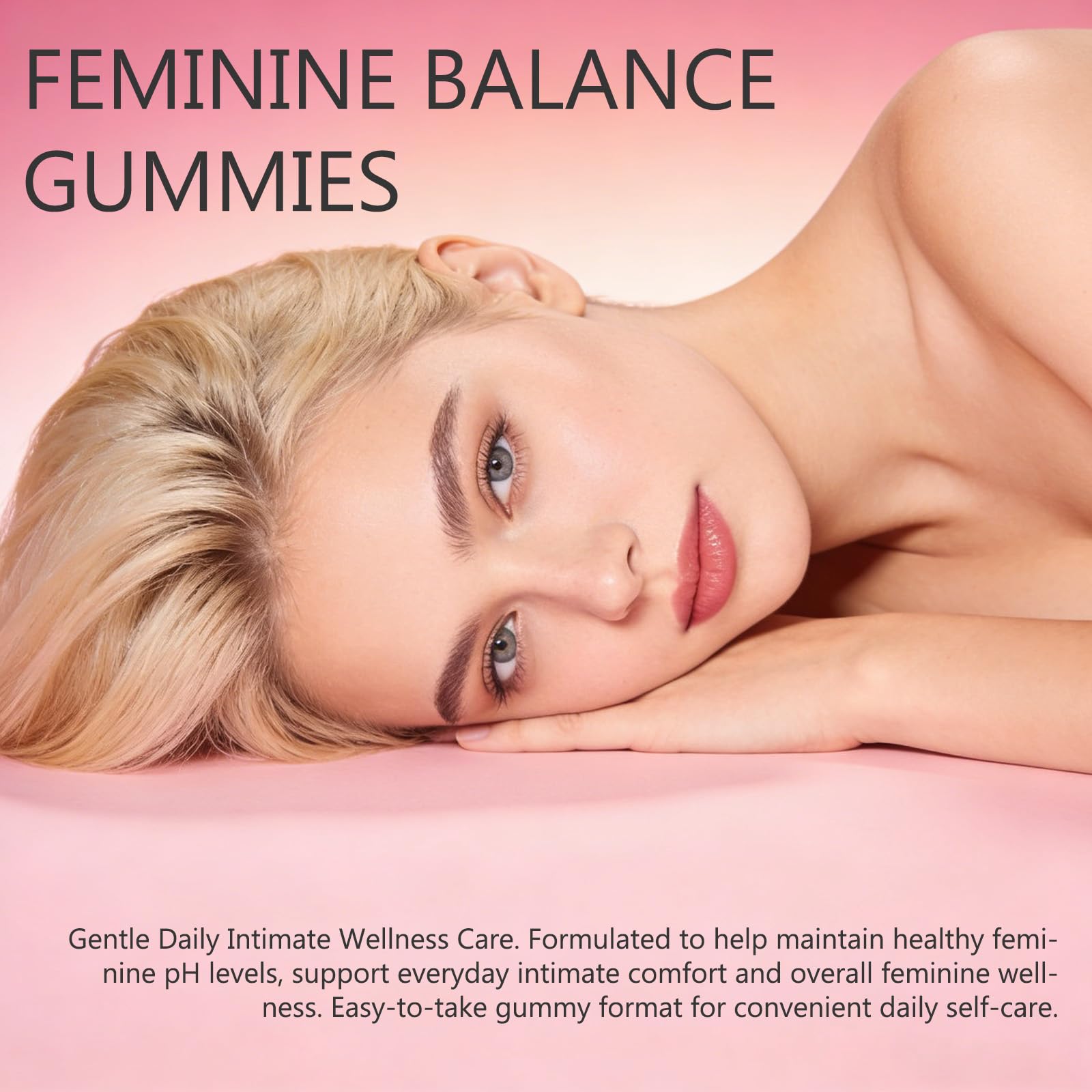 YFDSRF Feminine Balance Probiotic Gummies for Women - with Hawaiian Pineapple, pH Balance Support, Healthy Odor & Flora, Vaginal & Immune Health, Vegan Dietary Supplement - 60 Gummies (1) - TrustMedUSA