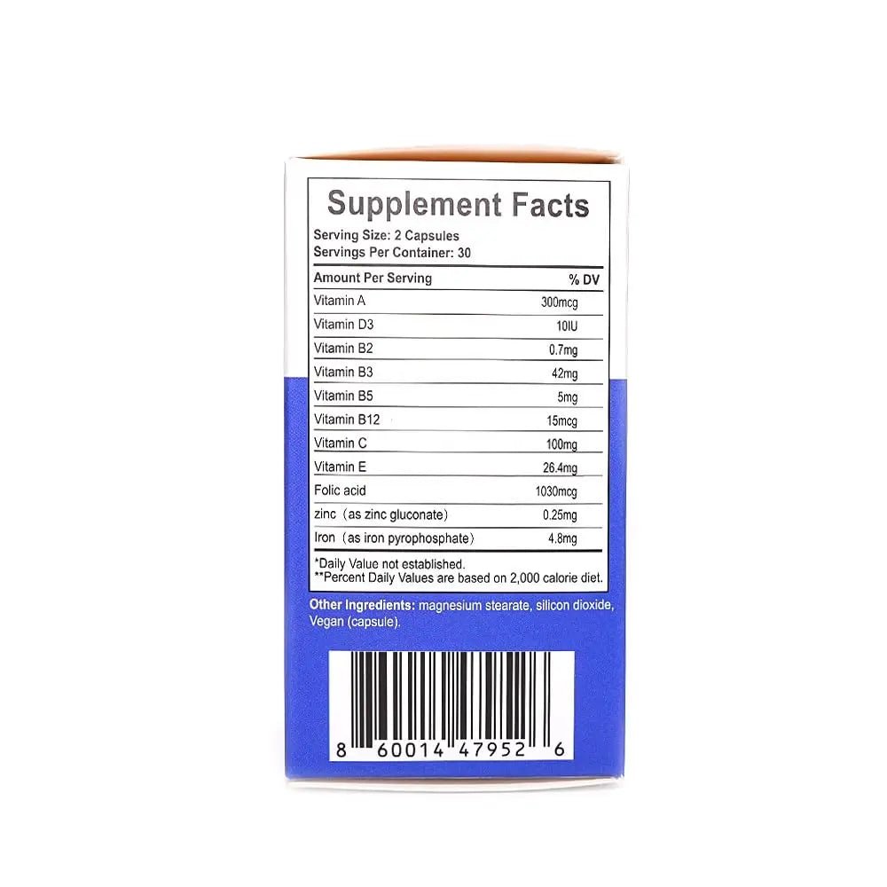 Yogivita Men’s Multivitamin – Complete Wellness, Energy & Immunity Support – Vegan, Gluten-Free, 60 Capsules - TrustMedUSA