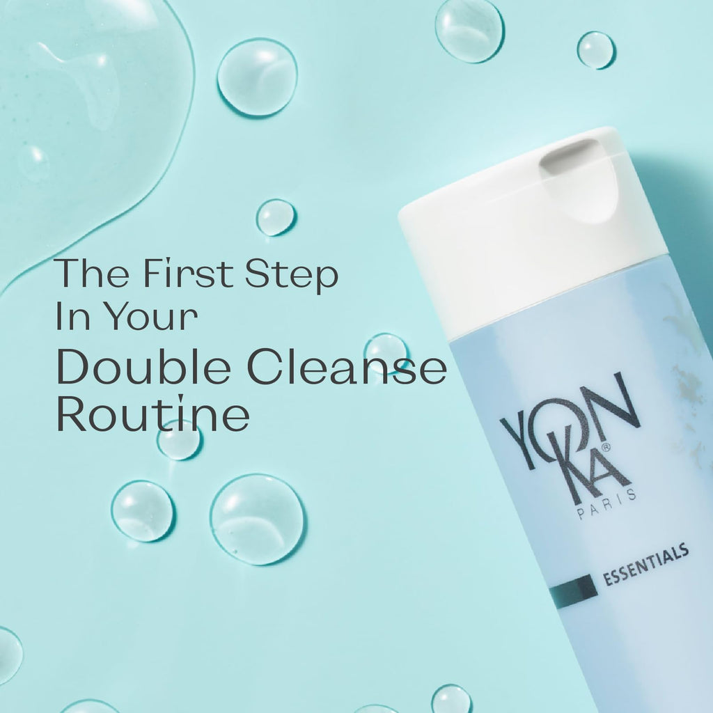 Yonka Eau Micellaire Travel Size | Micellar Water and Cleansing Makeup Remover | Gentle Face Wash with Rose and Chamomile to Remove Impurities and Hydrate | Paraben-Free | 2.53 fl oz - TrustMedUSA