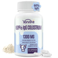 Yonrave Bovine Colostrum Capsules Supplement 1300mg - Extra High 60% IgG Bovine Colostrum - Gut, Bone, Exercise, Immune - 60 Capsules - TrustMedUSA