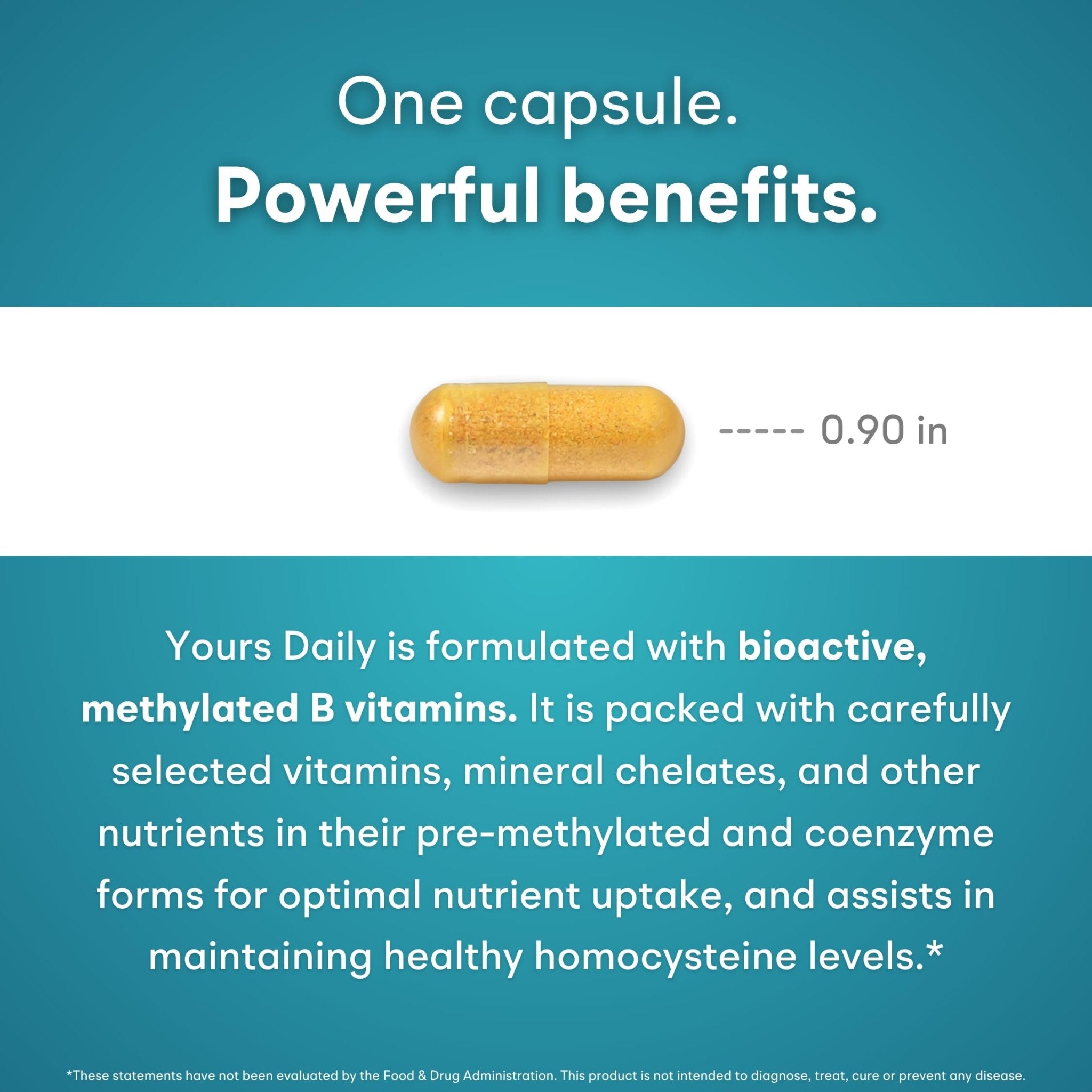 You Vites - Methylated Multivitamin for Men and Women, Methyl Multi Without Iron - 60 Capsules, MTHFR Supplement with Methyl B12, Methylfolate (5-MTHF), CoQ10 for Energy, Heart and Mood Support - TrustMedUSA