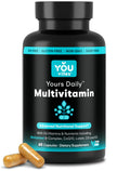 You Vites - Methylated Multivitamin for Men and Women, Methyl Multi Without Iron - 60 Capsules, MTHFR Supplement with Methyl B12, Methylfolate (5-MTHF), CoQ10 for Energy, Heart and Mood Support - TrustMedUSA