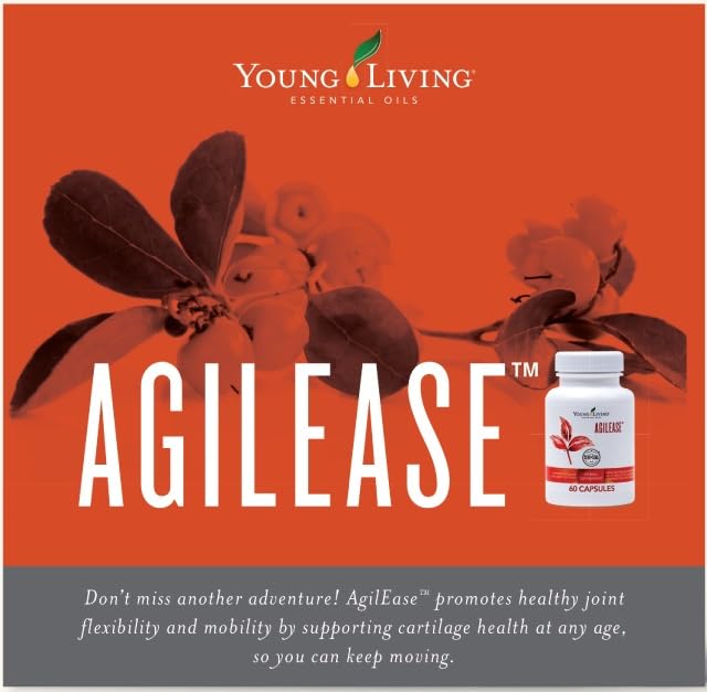 Young Living AgilEase Capsules | 60 Count | UC-II Collagen Supplement | Supports Mobility & Flexibility | Helps Maintain Joint Health & Exercise Recovery - TrustMedUSA