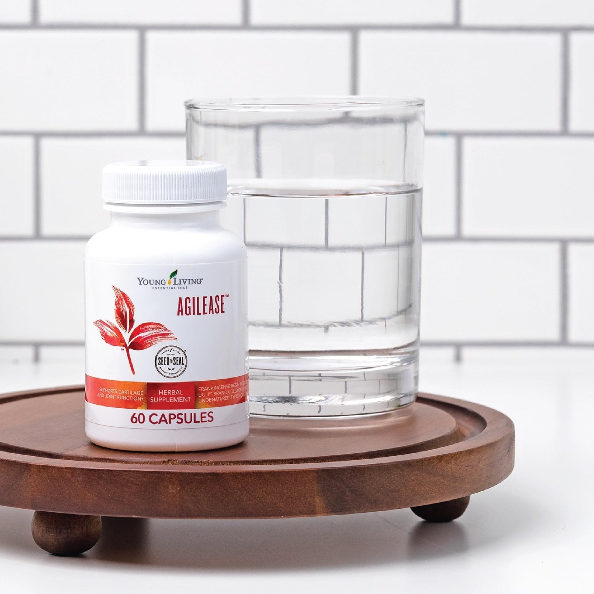 Young Living AgilEase Capsules | 60 Count | UC-II Collagen Supplement | Supports Mobility & Flexibility | Helps Maintain Joint Health & Exercise Recovery - TrustMedUSA