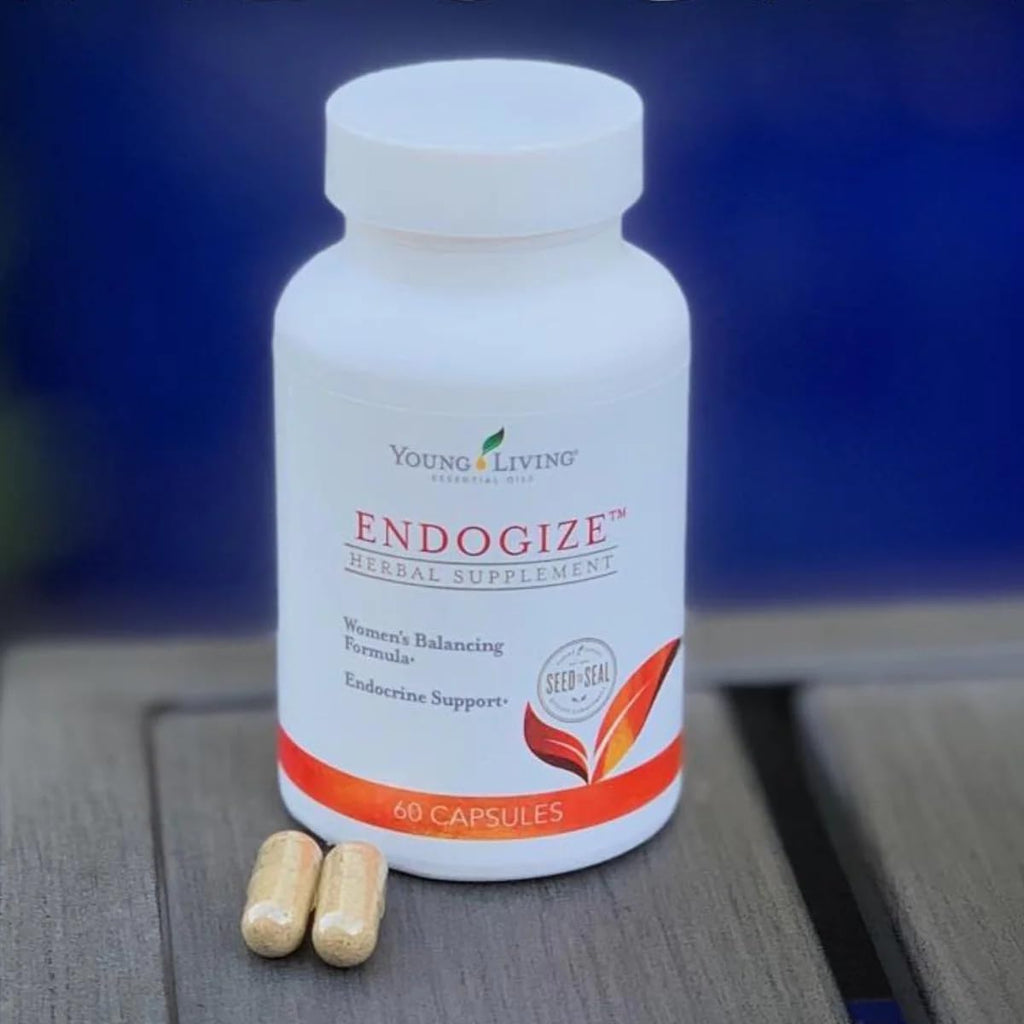 Young Living - EndoGize 60 Capsules | Hormonal Health & Endocrine System Support with Essential Oils | Daily Herbal Supplement for Women's Wellness & Balancing Formula - TrustMedUSA