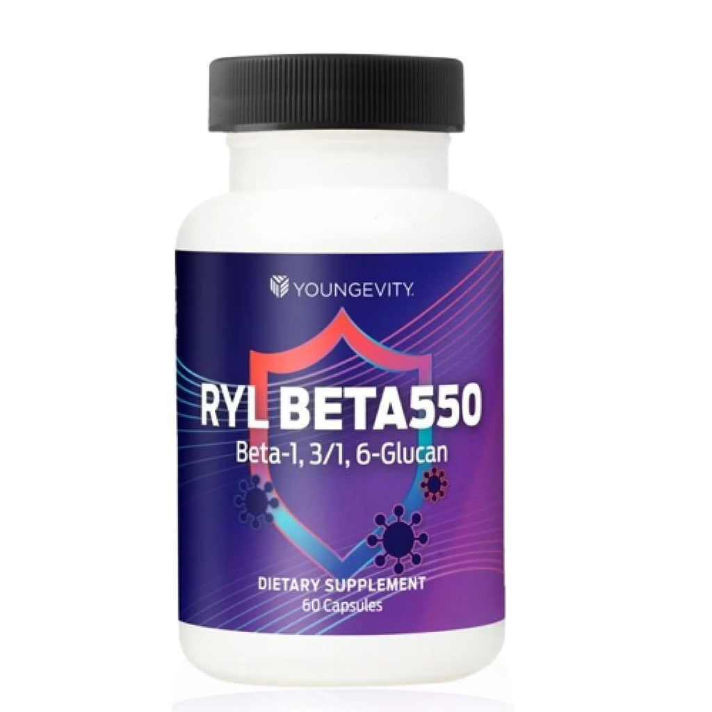 Youngevity RYL Beta550 Beta 1, 3-D Glucan Immune Support - 60 Capsules (Pack of 1) - TrustMedUSA