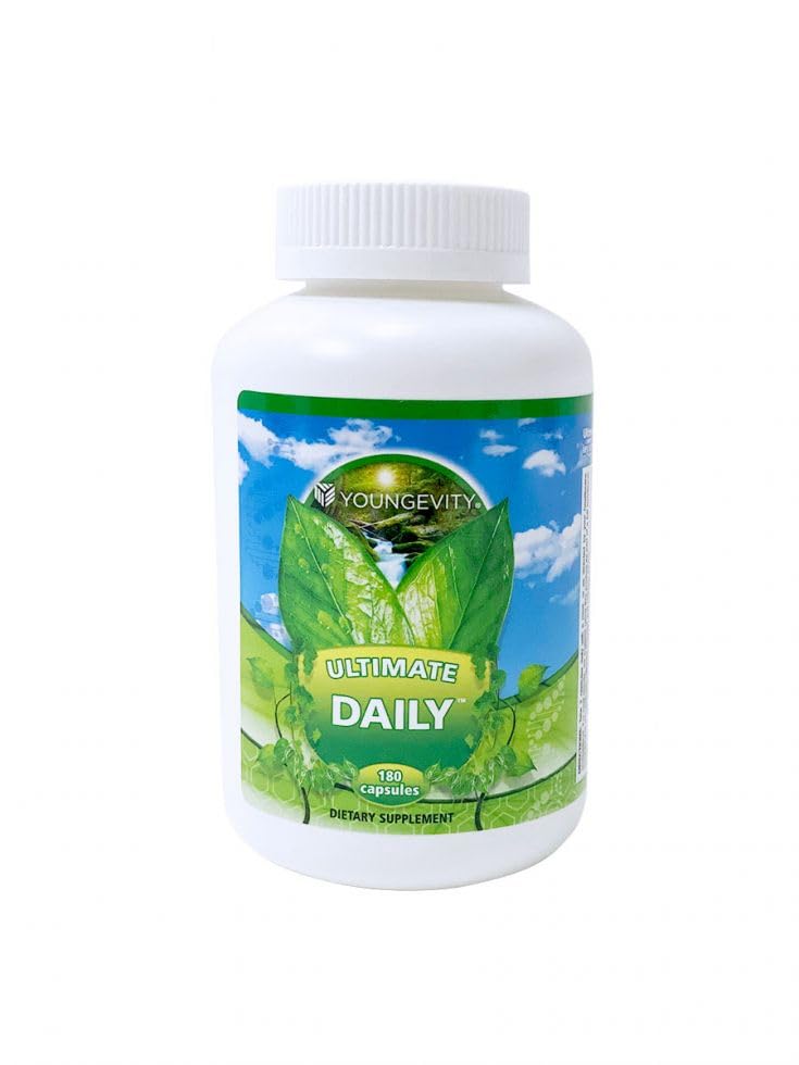 Youngevity Ultimate Daily Capsules 180 Count (1 Pack) - TrustMedUSA