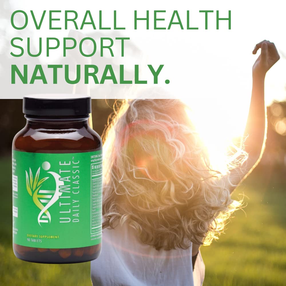 Youngevity Ultimate Daily Classic™ Tablets - Complete Vitamins, Minerals, Amino Acids, & Botanicals - Multivitamin for Women and Men - 90 Tablets - TrustMedUSA