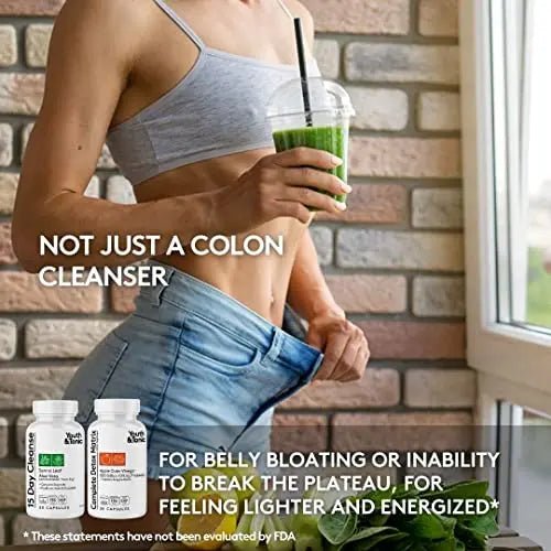 Youth & Tonic Colon Cleanser & Detox for Loss of Waste, Breaking The Plate - TrustMedUSA