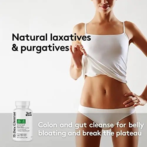 Youth & Tonic Colon Cleanser & Detox for Loss of Waste, Breaking The Plate - TrustMedUSA