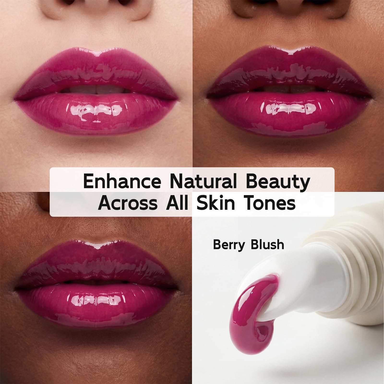 YouthVibe 5% Volufiline Lip Plumper, Nourishing & Anti Aging Over Time with Squalane, Shea Butter, Collagen, Peptide & PDRN - No Burning, No Tingling for Gentle Daily Plumping - TrustMedUSA