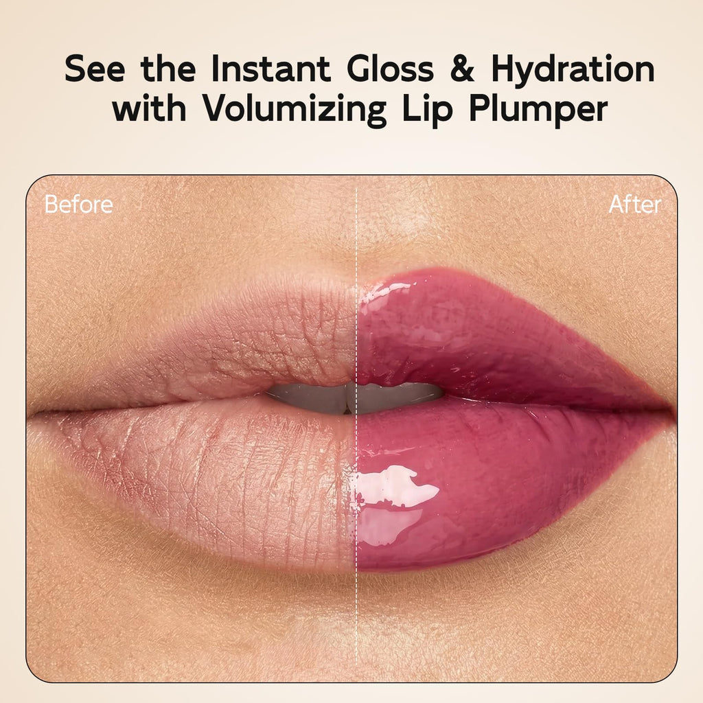 YouthVibe 5% Volufiline Lip Plumper, Nourishing & Anti Aging Over Time with Squalane, Shea Butter, Collagen, Peptide & PDRN - No Burning, No Tingling for Gentle Daily Plumping - TrustMedUSA