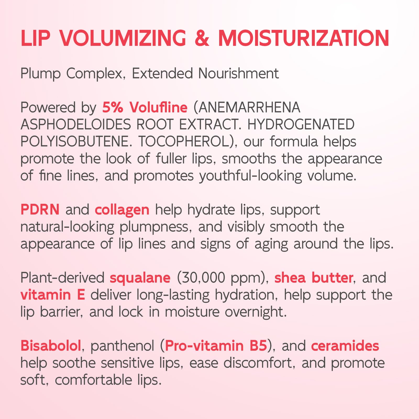 YouthVibe Lip Mask Overnight Moisturizing - Nourish & Hydrate, Antioxidants, 5% Volufiline - TrustMedUSA