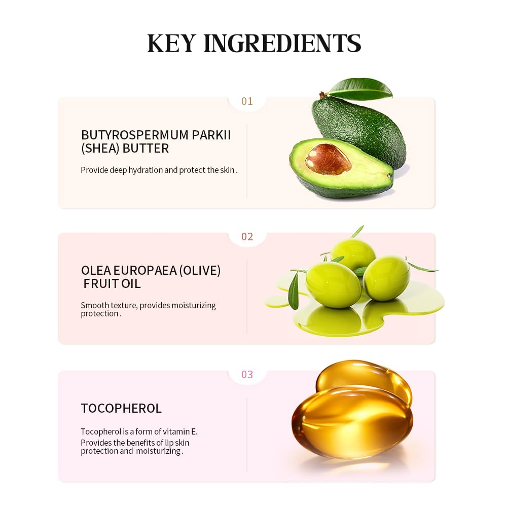 YumSova 4PCS Summer Lip Gloss Lipstick, Containing Natural Oils And Fruit Extracts, Can Soothe And Soften Dry Lips, Keep Moisture For A Long Time, And Is Not Sticky (4PCS) - TrustMedUSA