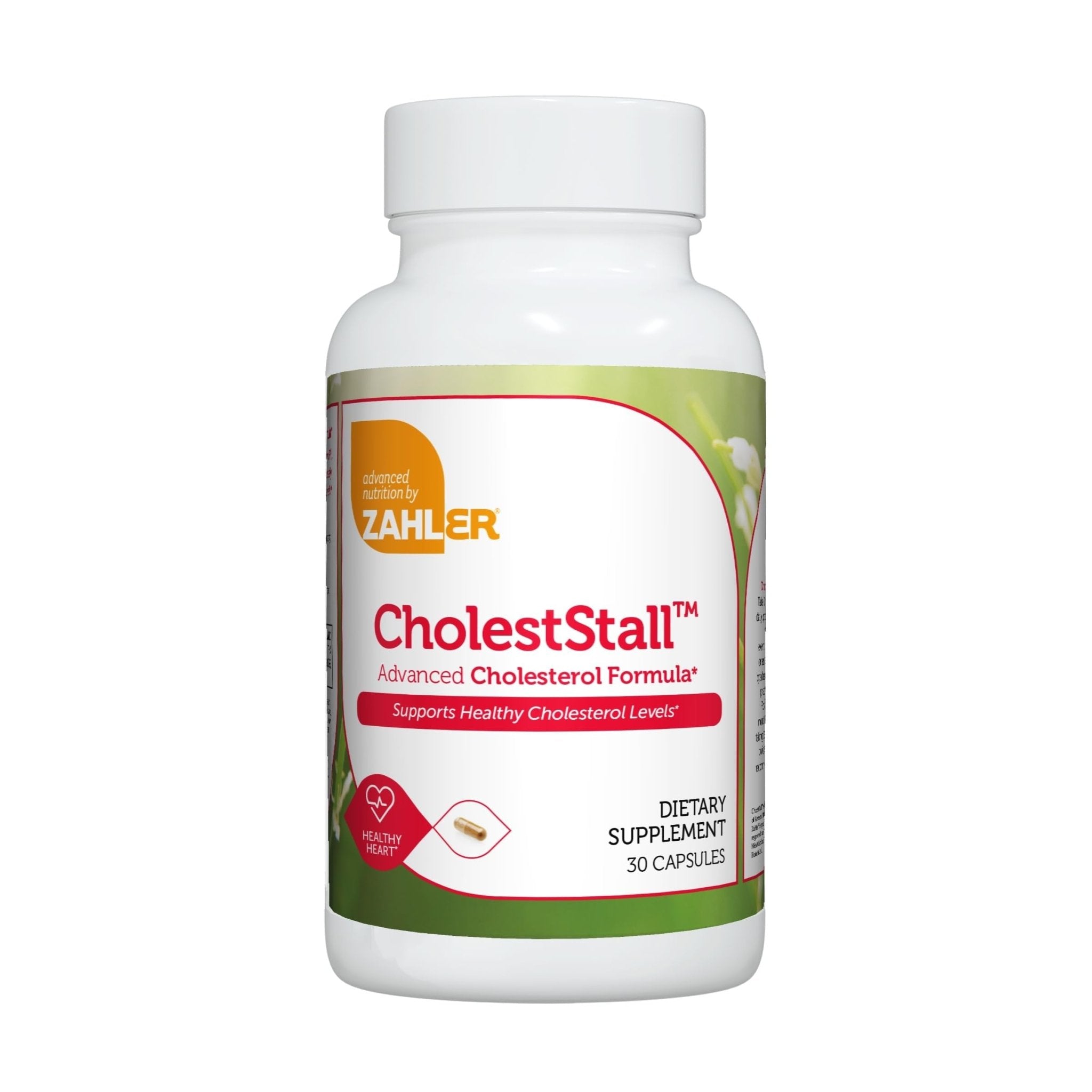 Zahler CholestStall, Cholesterol Support Supplement, Helps Maintain LDL, Certified Kosher, 30 Capsules - TrustMedUSA
