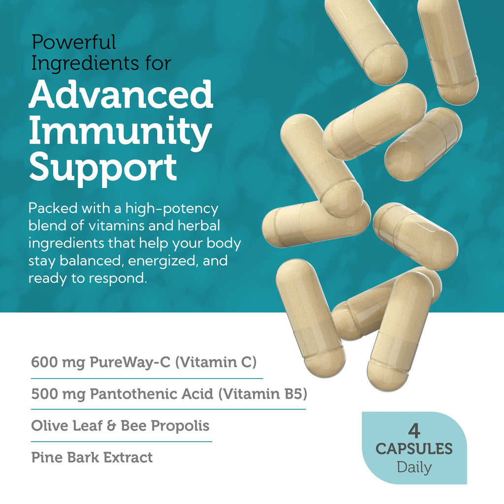 Zahler Immune Defense, Immune System Support, Certified Kosher, 120 Capsules - TrustMedUSA